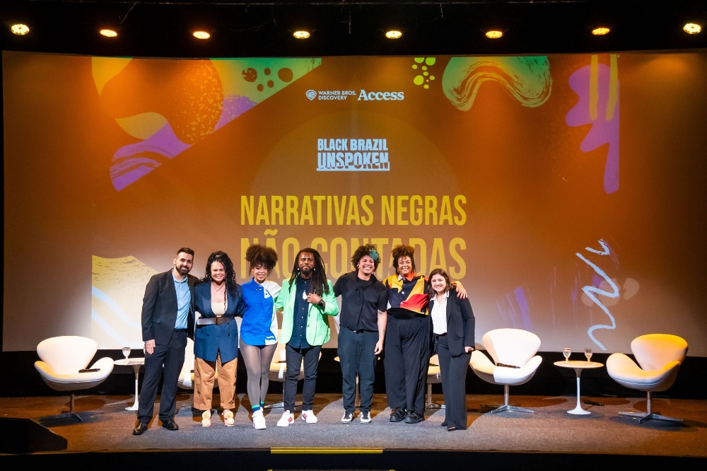 Equipe de Narrativas Negras Não Contadas, da Warner Bros. Discovery